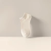 Light-colored pure cotton short socks for both men and women, breathable and sweat-absorbing sports and casual wear Application Scenario